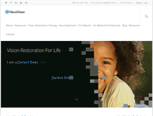 Tablet Screenshot of novavision.com